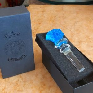 Versace Rosenthal bottle stopper